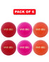 WHACK Wind/Poly Soft Ball Bundle - Multicolored - Pack of 6x or 12x